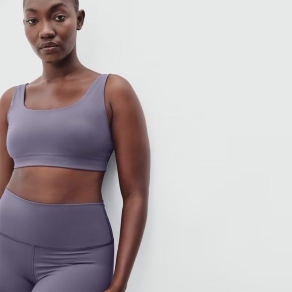 Everlane the perform bra in Dark Plum  XL NWT *Sold out online* - Picture 1 of 7